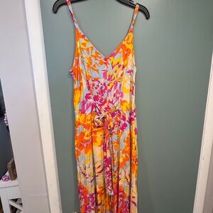 Vibrant Floral jumpsuit